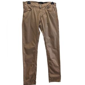 Mossimo Dutti Stylish Tan Pants Women's Straight Leg Size 32